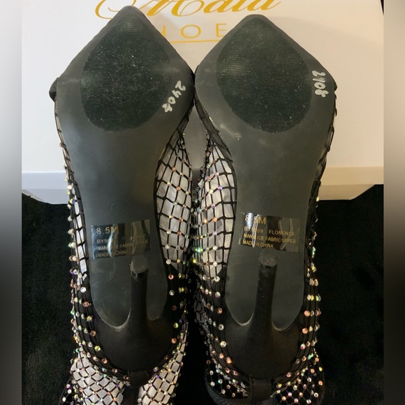 Cape Robbin Women’s Black Mesh Booties - Picture 3 of 11